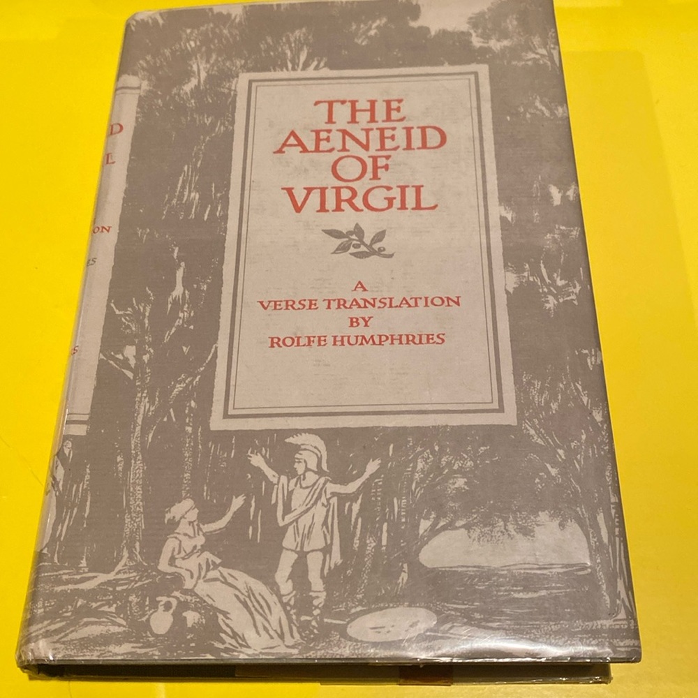 Vintage 1951 “The Aeneid of Virgil,” Hardcover with plastic dust jacket